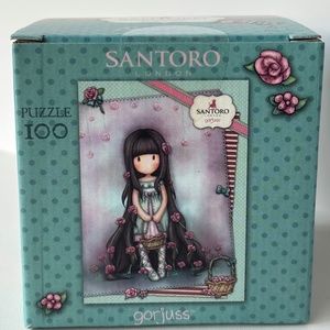 Brand New ! Educa Santoro London Gorjuss Jigsaw puzzle 100 pieces- Rosebud
